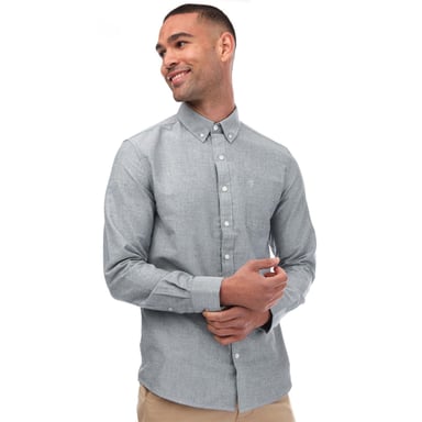 Farah Mens Drayton Long-Sleeved Shirt (Navy)