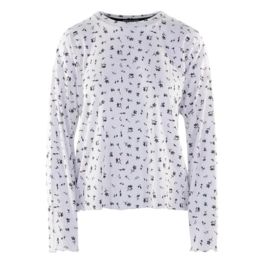 PJ Salvage Womens/Ladies Delicate Floral Shirt (Off White)