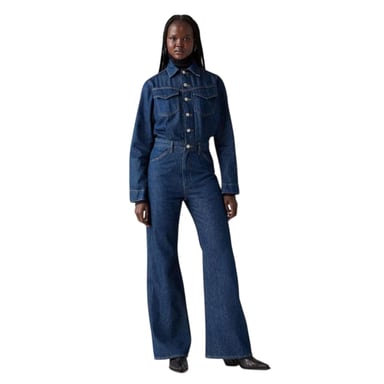 Levis Womens/Ladies Denim Jumpsuit (Blue)