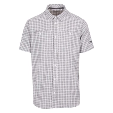 Trespass Mens Gilcrux Short-Sleeved Shirt (White)