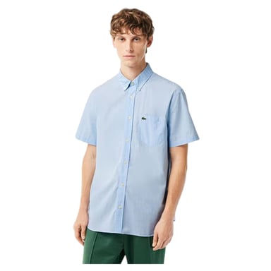 Lacoste Mens Regular Short-Sleeved Shirt (White)