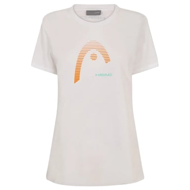 Head Womens/Ladies Club Lara Graphic Print T-Shirt (White)