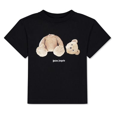 Palm Angels Childrens/Kids Bear Regular T-Shirt (Brown)