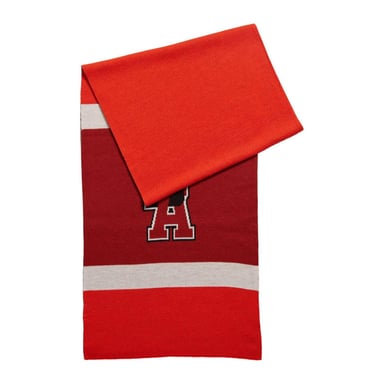 Boss Wool Blend Scarf (Orange)