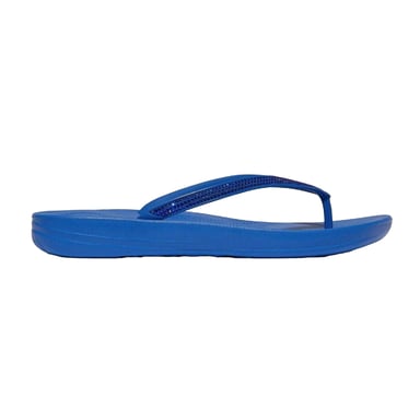 FitFlop Womens/Ladies Sparkle iQushion Flip Flops (Grey Blue)