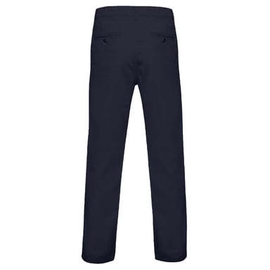 Asquith & Fox Heren Klassieke Casual Chinos/Trousels (Franse marine)