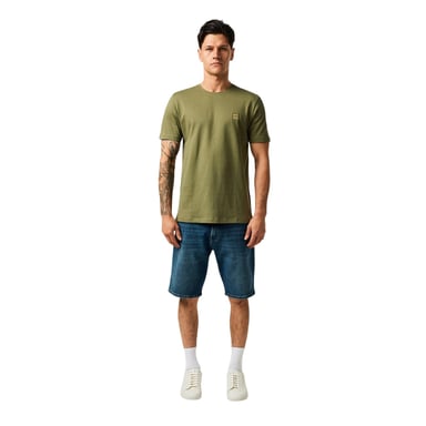 Boss Mens Orange Premium Cotton T-Shirt (Sage)