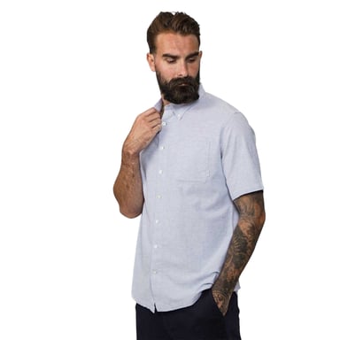 Firetrap Mens Classic Oxford Shirt (Grey)