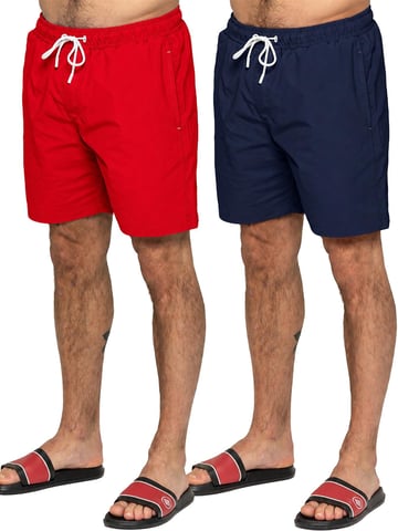 Kruze | 2 Pack Mens Swim Shorts