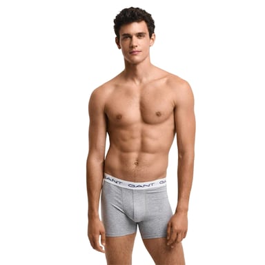 Gant Mens Cotton Blend Briefs (Pack of 3) (Grey/Black/White)