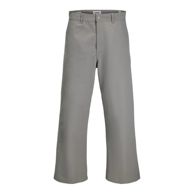Jack And Jones Mens Owen Wide Leg Chinos (Silver Sage)