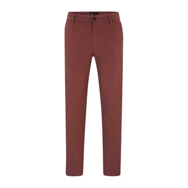 Boss Mens Kane Flat Fronted Chinos (Brown)