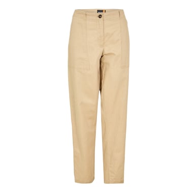 Timberland Womens/Ladies Linen Blend Utility Pocket Straight Chinos (Safari)