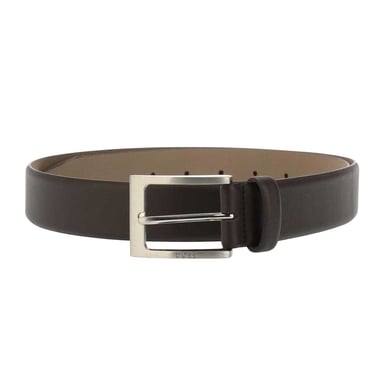Boss Mens Leather Dress Belt (Black)