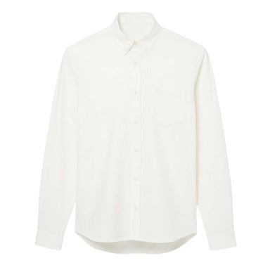 Lacoste Mens Cotton Jersey Regular Shirt (Cream)