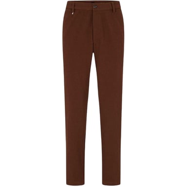 Boss Mens Kane Logo Slim Trousers (Medium Brown)