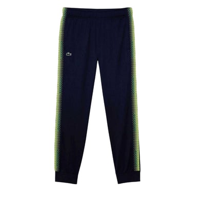 Lacoste Mens Logo Tapered Tennis Tracksuit Bottoms (Navy Blue)