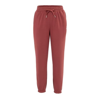 SoulCal Womens/Ladies Fleece Plain Joggers (Dark Red)