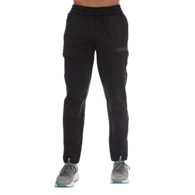 Mercier Mens Plain Regular Tracksuit Bottoms (Black)