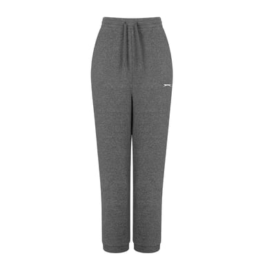 Slazenger Womens/Ladies Interlock Logo Jogging Bottoms (Charcoal)