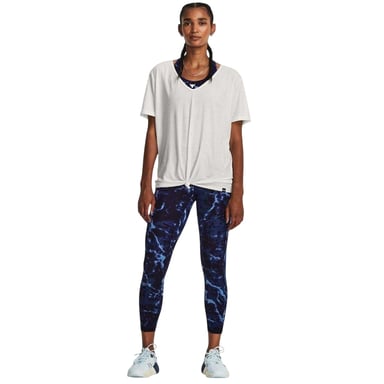 Under Armour Womens/Ladies Project Rock Marble Compression 7/8 Leggings (Blue)