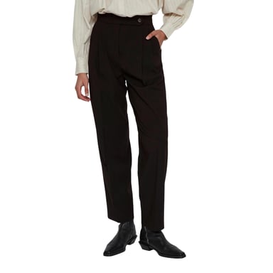 Vila Womens/Ladies Vclry Straight Trousers (Black)