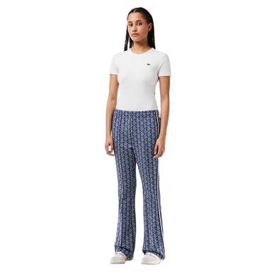 Lacoste Womens/Ladies Monogram Jogging Bottoms (Methyl Blue)