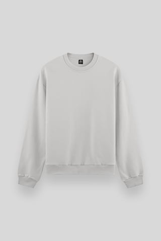 Men's Plain Crew Neck Sweatshirt
