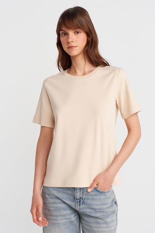 Women's Cotton Crew Neck T-Shirt