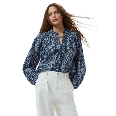 French Connection Womens/Ladies Floral Relaxed Fit Blouse (Navy Floral)