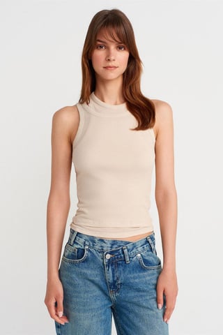 Cotton Ribbed Crop Cami