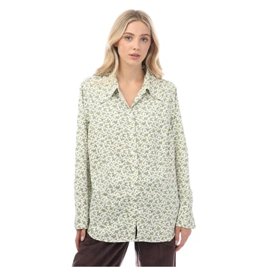 Levis Womens/Ladies Maeve Elodie Floral Blouse (Moss Green)