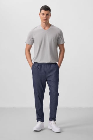 Men's Straight-leg Gabardine Chinos