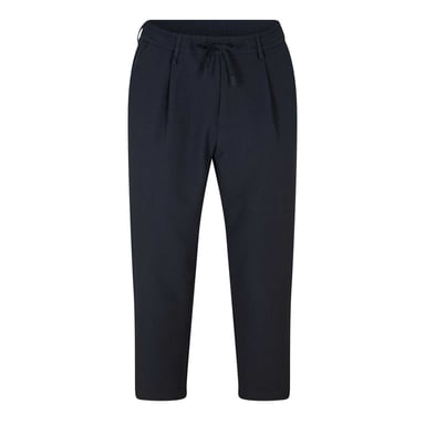 Boss Mens Convert Pleated Straight Leg Trousers (Dark Blue)