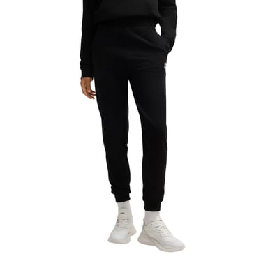 Hugo Womens/Ladies Logo Jogging Bottoms (Black)