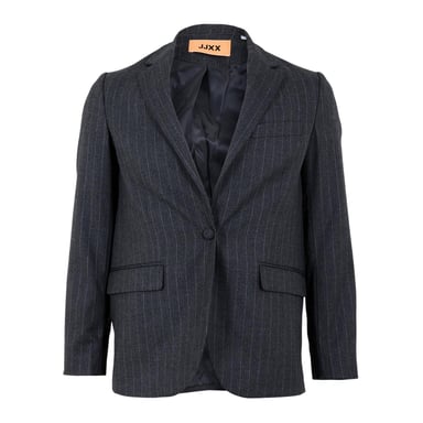 JJXX Womens/Ladies Mary Stripe Single-Breasted Blazer (Grey Melange)