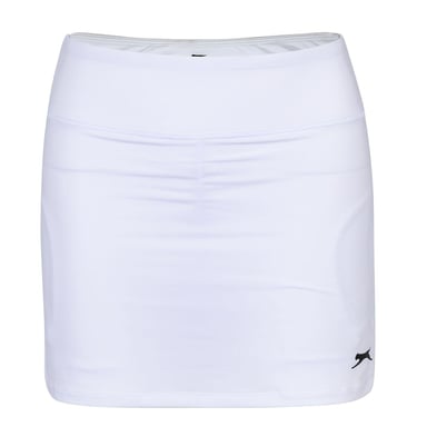 Slazenger Girls Court Logo Skort (White)