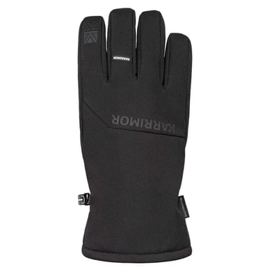 Karrimor Mens Waterproof Logo Gloves (Black)