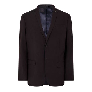 Ted Baker Mens Plain Single-Breasted Blazer (Burgundy)