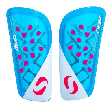 Sondico Childrens/Kids Aerospine Shin Guards (Blue/Pink)