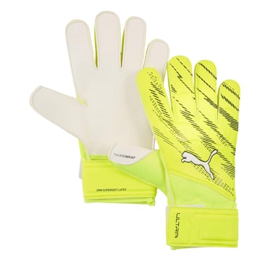 Puma Childrens/Kids Ultra Play Neon Goalkeeper Gloves (Lime/Black)