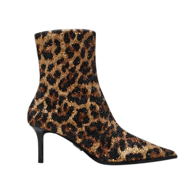 Steve Madden Womens/Ladies Leopard Pattern Ankle Boots (Leopard)