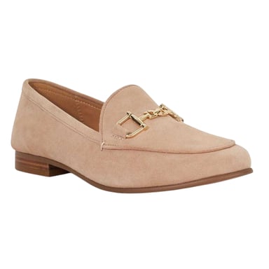 Dune London Womens/Ladies Glair Suede Loafers (Taupe)