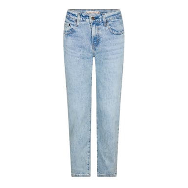 Levis Womens/Ladies Denim Mid Rise Straight Jeans (Light Blue)