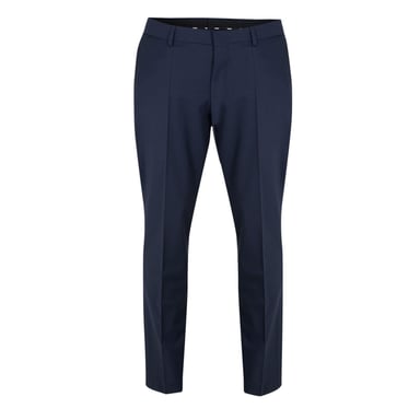 Boss Mens Leon Straight Leg Trousers (Dark Blue)