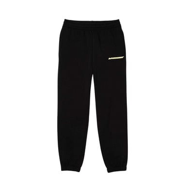 Lacoste Womens/Ladies Flannel Logo Trousers (Black)