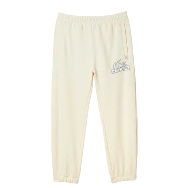 Lacoste Mens Club Cotton Jogging Bottoms (Cream)