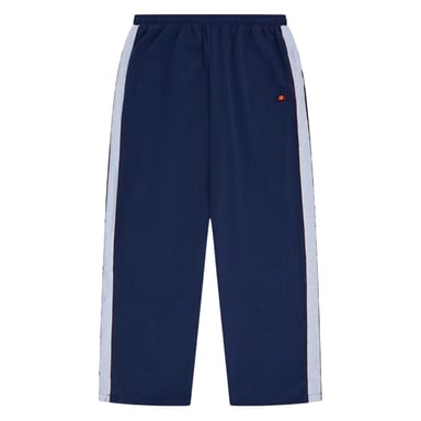 Ellesse Mens Gilardino Vertical Stripe Tracksuit Bottoms (Navy/White)