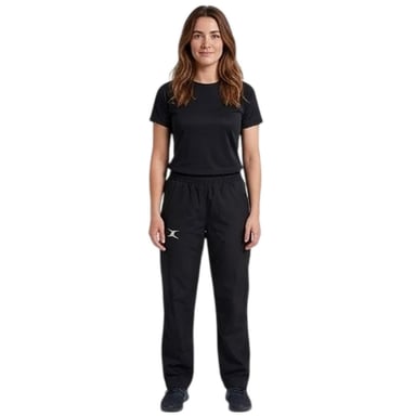 Gilbert Womens/Ladies Synergie Tracksuit Bottoms (Black)
