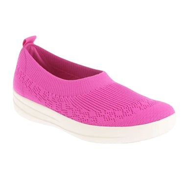Fit Flop Womens/Ladies Slip-on Ballet Flats (Violet)